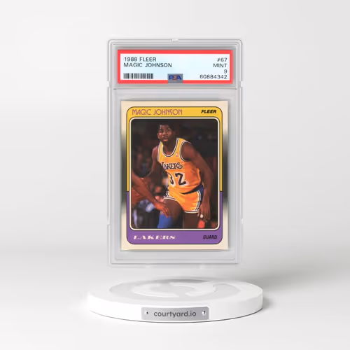 1988 Fleer #67 Magic Johnson (PSA 9 MINT)