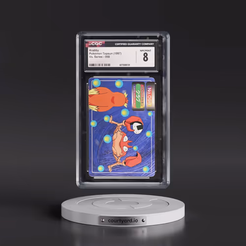 1997 (Two Pokémon) Vs. Series #098 Krabby (CGC 8 NM-MT)