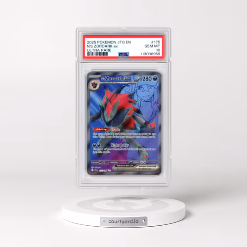2025 Pokémon Jtg EN-Journey Together #175 N's Zoroark EX - Holo Ultra Rare (PSA 10 GEM MINT)