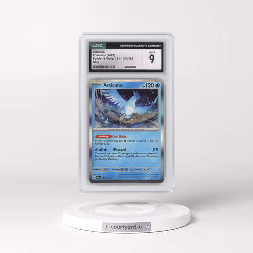 2023 Scarlet & Violet 151 - MEW EN #144/165 Articuno - Holo (CGC 9 MINT)