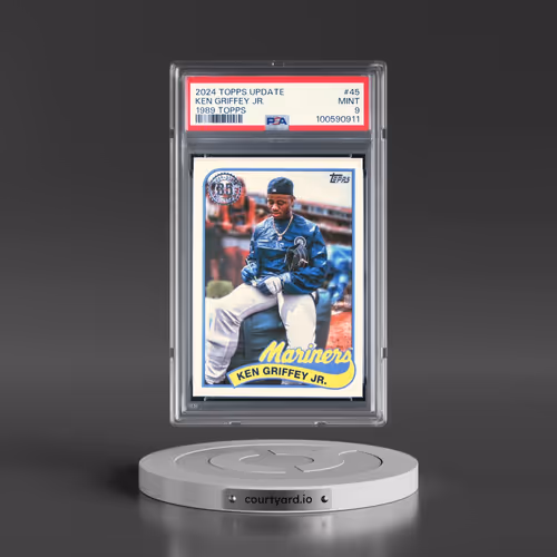 2024 Topps Update 1989 Topps Baseball #45 Ken Griffey Jr (PSA 9 MINT)