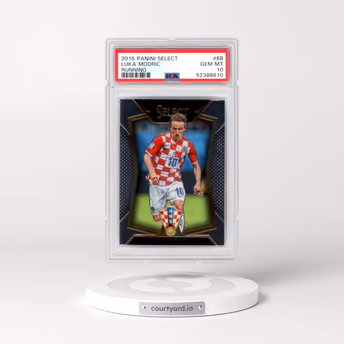 2015 Panini Select #68 Luka Modric - Running (PSA 10 GEM MINT)