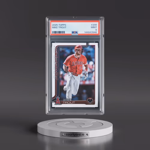 2025 Topps #200 Mike Trout (PSA 9 MINT)