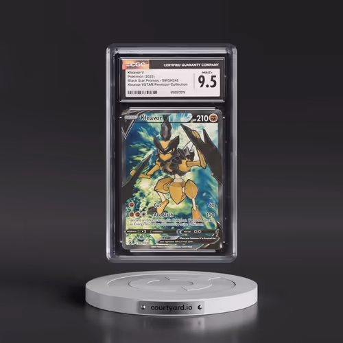 2017 Black Star Promos - Sword & Shield #SWSH248 Kleavor V - Holo Kleavor VSTAR Premium Collection (