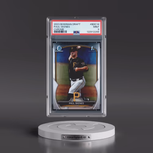 2023 Bowman Draft #BDC14 Paul Skenes - Chrome (PSA 9 MINT)