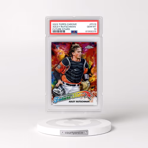 2023 Topps Chrome Future Stars #FS16 Adley Rutschman (PSA 10 GEM MINT)
