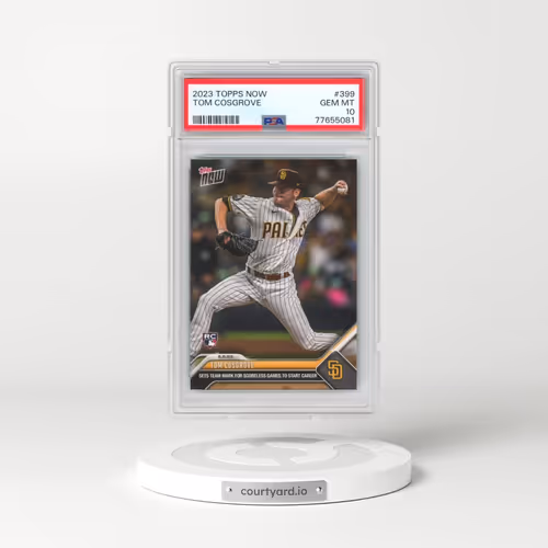 2023 Topps Now #399 Tom Cosgrove (PSA 10 GEM MINT)