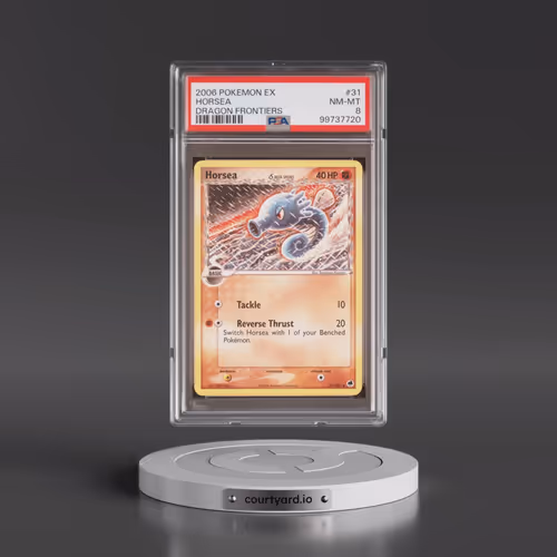 2006 Pokémon EX Dragon Frontiers #31 Horsea (PSA 8 NM-MT)