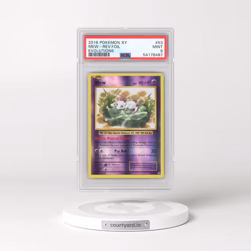 2016 Pokémon XY Evolutions #53 Mew - Reverse Foil (PSA 9 MINT)