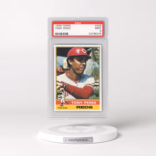 1976 Topps #325 Tony Perez (PSA 9 MINT)