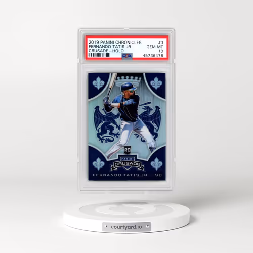 2019 Panini Chronicles Crusade #3 Fernando Tatis Jr. - Holo (PSA 10 GEM MINT)