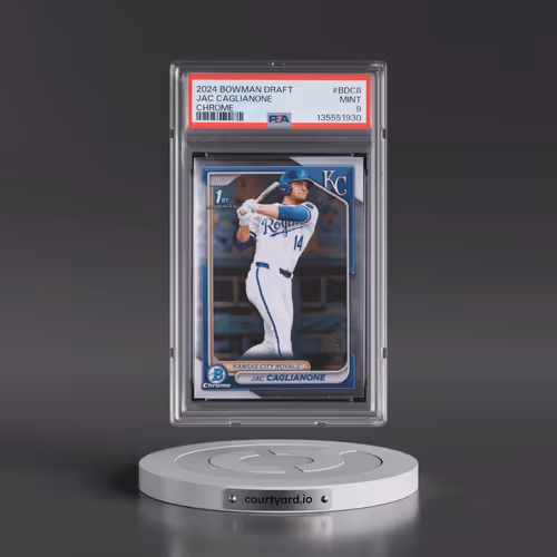 2024 Bowman Draft #BDC8 Jac Caglianone - Chrome (PSA 9 MINT)