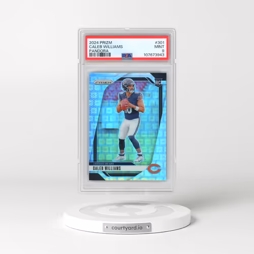 2024 Panini Prizm #301 Caleb Williams - Pandora (PSA 9 MINT)