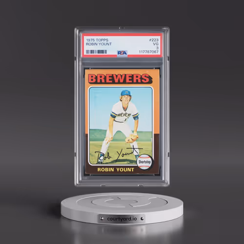 1975 Topps #223 Robin Yount (PSA 3 VG)