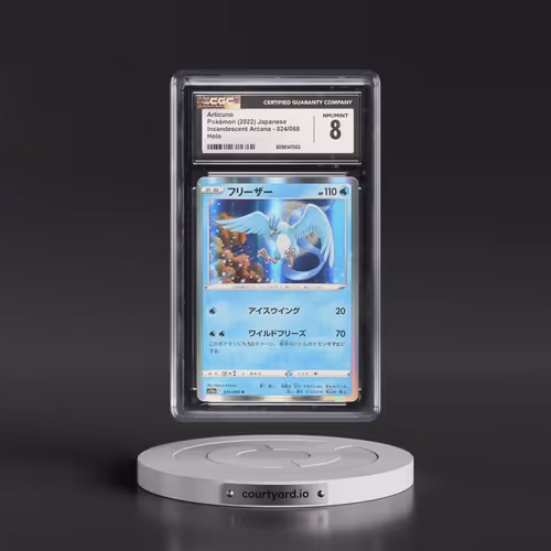 2022 Incandescent Arcana #024/068 Articuno - Holo (CGC 8 NM-MT)