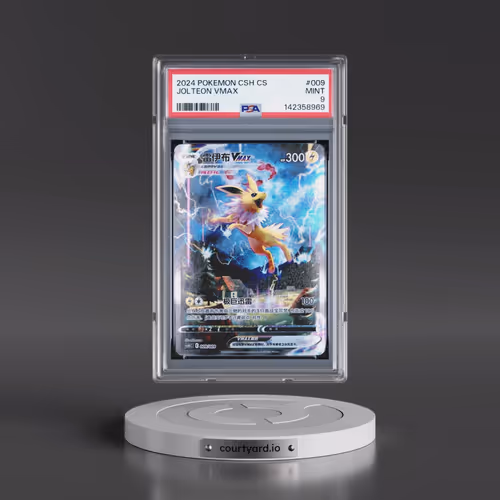 2024 Pokémon Simplified Csh C-Eevee Advanced Gift Box #009 Jolteon Vmax (PSA 9 MINT)