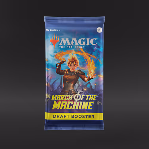 Magic: The Gathering March of the Machine - Draft Booster (1 Booster Pack - Art May Vary)