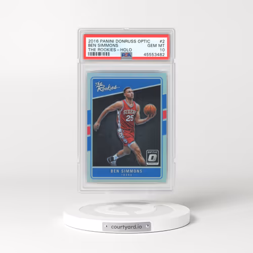 2016 Panini Donruss Optic the Rookies #2 Ben Simmons - Holo (PSA 10 GEM MINT)