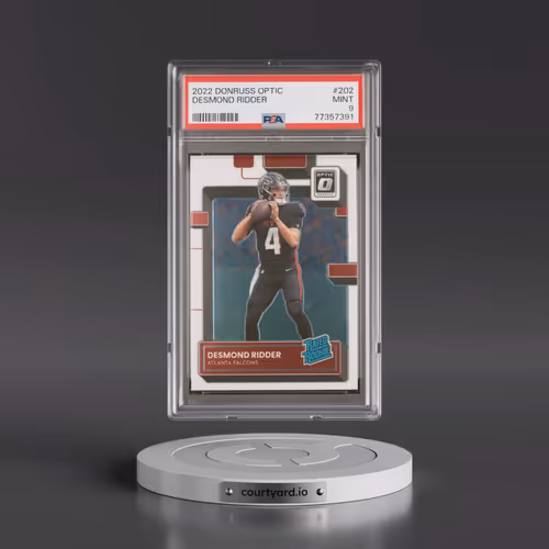 2022 Panini Donruss Optic #202 Desmond Ridder (PSA 9 MINT)