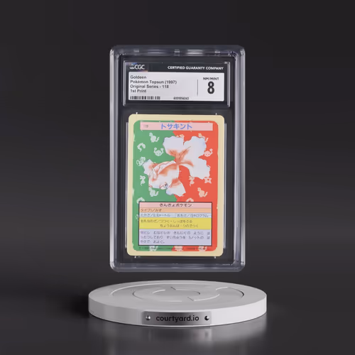 1997 (Only One Pokémon) Original Series #118 Goldeen - (Blue Back) 1st Print (CGC 8 NM-MT)