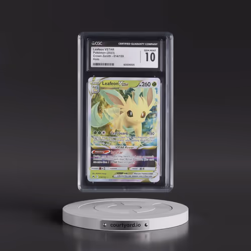 2023 Crown Zenith #014/159 Leafeon VSTAR - Holo (CGC 10 GEM MINT)