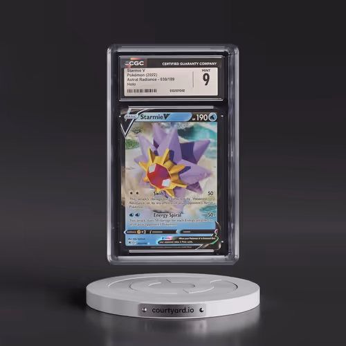 Astral Radiance #030/189 Starmie V - Holo (CGC 9 MINT)