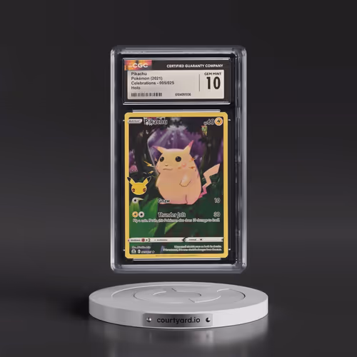 2021 Celebrations #005/025 Pikachu - Holo (CGC 10 GEM MINT)