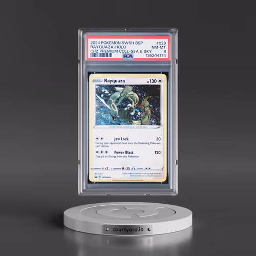 2024 Pokémon Swsh Black Star Promo #029 Rayquaza - Holo Crown Zenith Premium Collection Sea & Sky (P