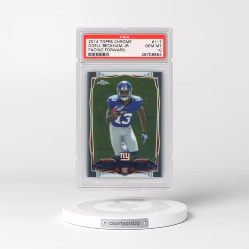 2014 Topps Chrome #117 Odell Beckham Jr. - Facing Forward (PSA 10 GEM MINT)