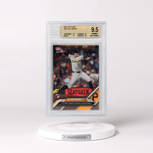 2024 Topps Now #491 Paul Skenes (BGS 9.5 GEM MINT)