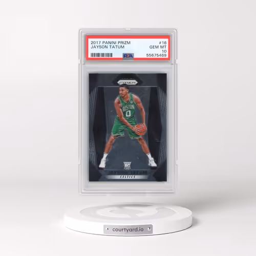 2017 Panini Prizm #16 Jayson Tatum (PSA 10 GEM MINT)