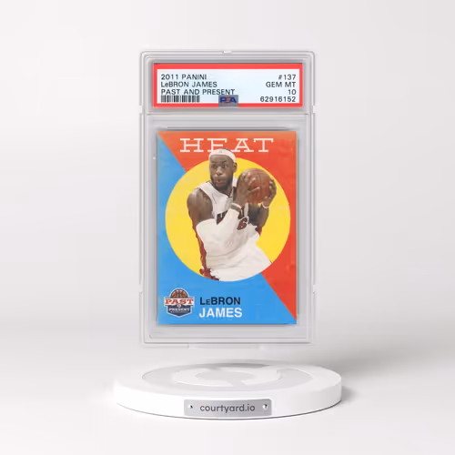 2011 Panini Past and Present #137 LeBron James (PSA 10 GEM MINT)