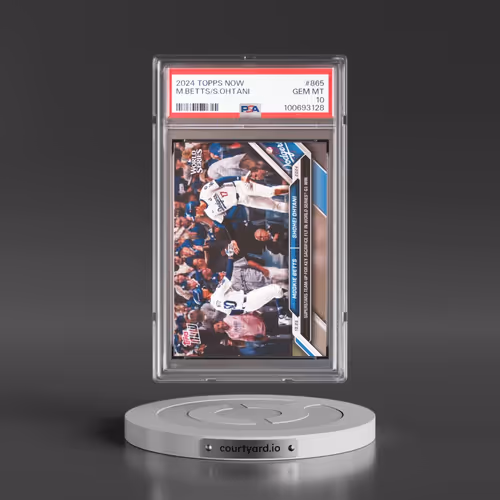 2024 Topps Now #865 Mookie Betts/Shohei Ohtani (PSA 10 GEM MINT)