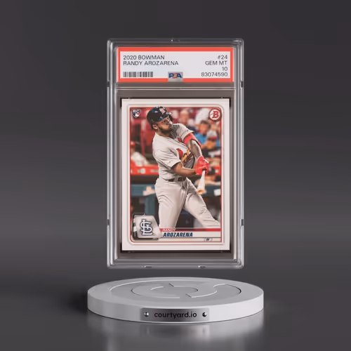 2020 Bowman #24 Randy Arozarena (PSA 10 GEM MINT)