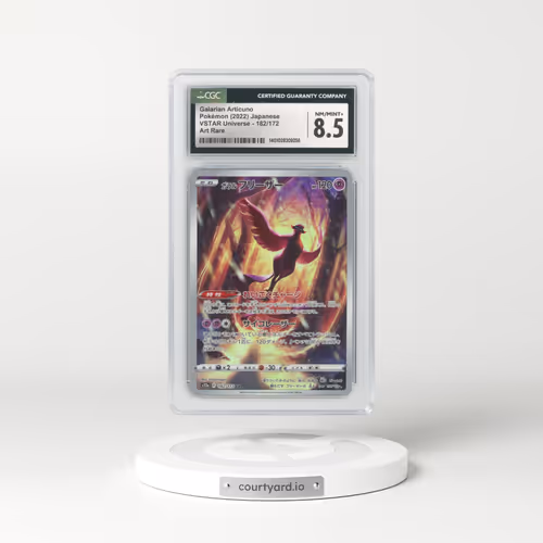 2022 Japanese VSTAR Universe #182 Galarian Articuno - Full Art Holo (CGC 8.5 NM-MT+)
