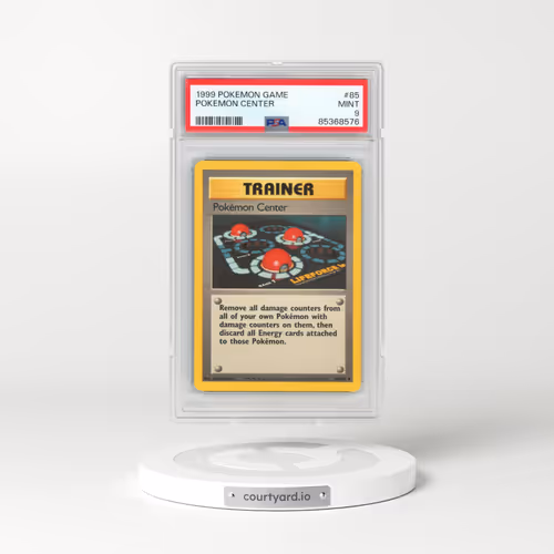 1999 Pokémon Game #85 Pokemon Center (PSA 9 MINT)