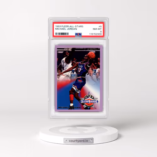 1993 Fleer All-Stars #5 Michael Jordan (PSA 8 NM-MT)