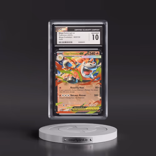 2025 Mega Evolution - MEG EN #022/132 Mega Camerupt ex - Holo (CGC 10 GEM MINT)