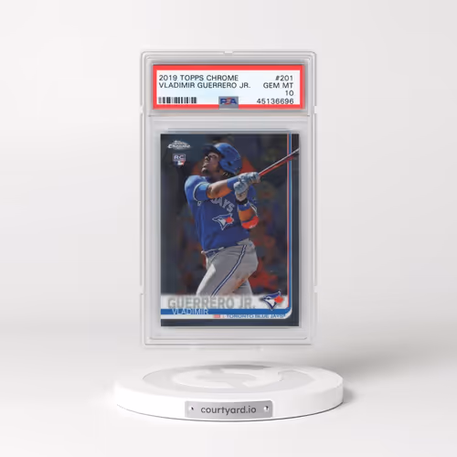 2019 Topps Chrome #201 Vladimir Guerrero Jr. (PSA 10 GEM MINT)
