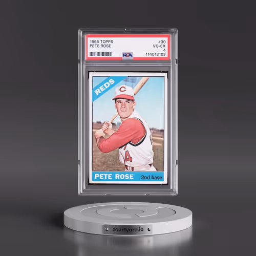 1966 Topps #30 Pete Rose (PSA 4 VG-EX)