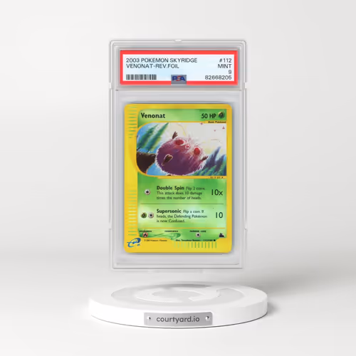 2003 Pokémon Skyridge #112 Venonat - Reverse Foil (PSA 9 MINT)