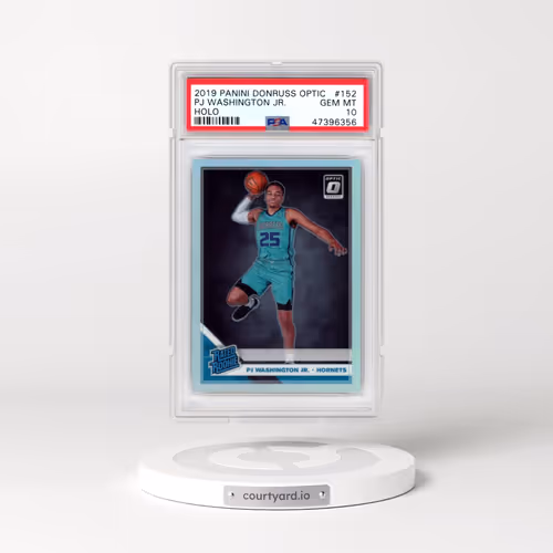 2019 Panini Donruss Optic #152 PJ Washington Jr. - Holo (PSA 10 GEM MINT)