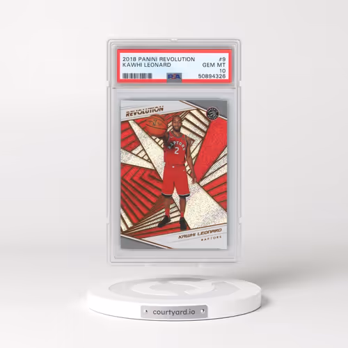 2018 Panini Revolution #9 Kawhi Leonard (PSA 10 GEM MINT)