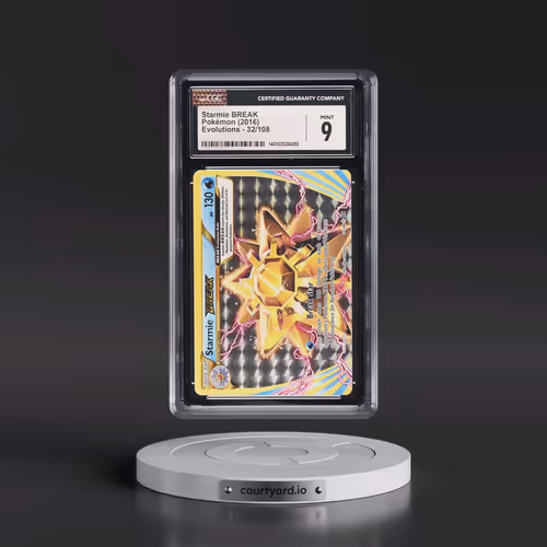 2016 Evolutions #32/108 Starmie BREAK - Holo (CGC 9 MINT)