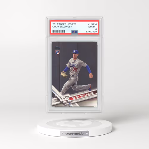 2017 Topps Update #US214 Cody Bellinger (PSA 8 NM-MT)