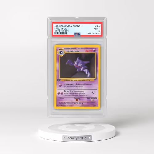 1999 Pokémon #29 Spectrum - 1st Edition (PSA 9 MINT)