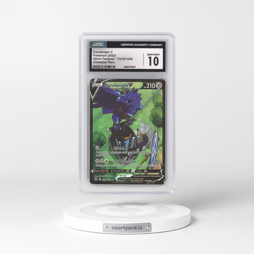 2022 Silver Tempest #TG18 Corviknight V Holo