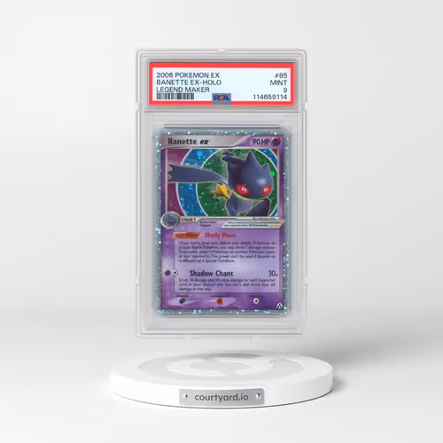 2006 Pokémon EX Legend Maker #85 Banette EX - Holo Holo (PSA 9 MINT)