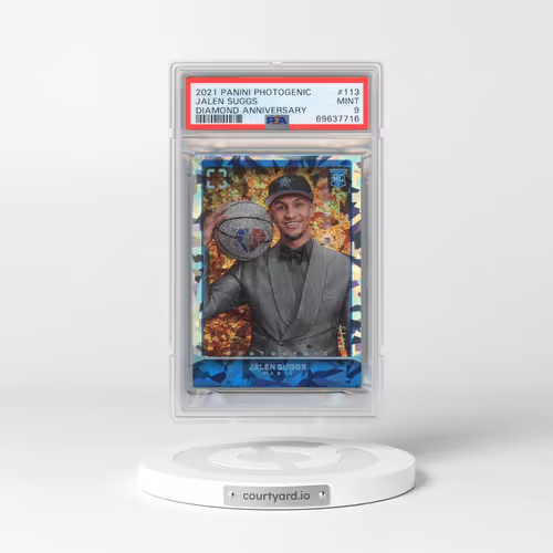 2021 Panini Photogenic #113 Jalen Suggs - Diamond Anniversary (PSA 9 MINT)