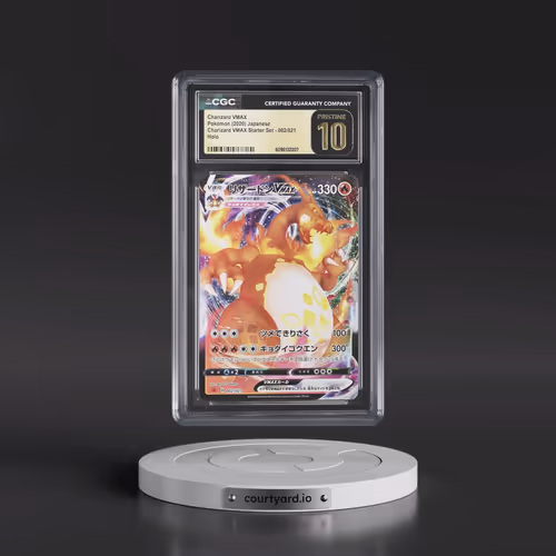 2020 Charizard VMAX Starter Set - SC (Red) #002/021 Charizard VMAX - Holo (CGC 10 PRISTINE)
